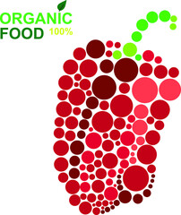 organic food pepper natural