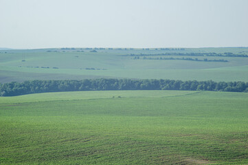 Beautiful summer countryside landscape in Europe