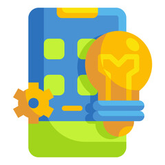 application flat icon
