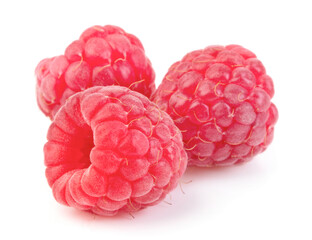 raspberry isolated on white background