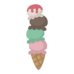 tower scoops icecream