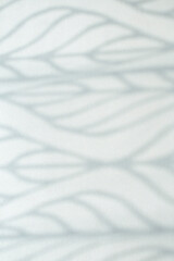 Obraz premium 벽에 비친 직물 패턴 실루엣