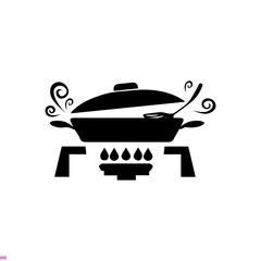 Cooking Pot Logo Design for Business And Company.