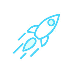 Illustration Vector Graphic of Rocket icon