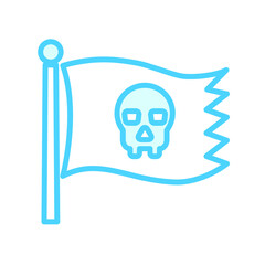 Illustration Vector Graphic of Skull icon
