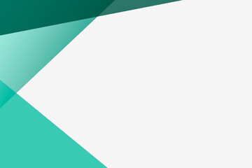 Obraz premium Simple blank green background vector for business