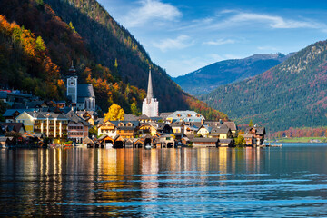 Fototapeta premium Hallstatt village, Austria