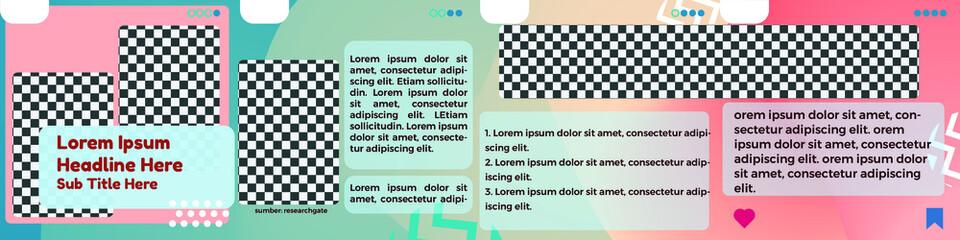 Gradient Carousel Social Media Template