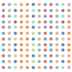 pastel color circle collection on withe background, Background texture.Isolate background,Dot pestel color.