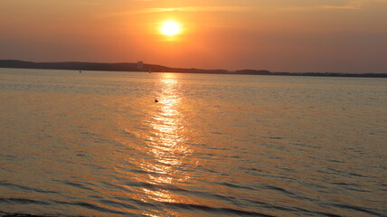 time for relax at belarusian lake