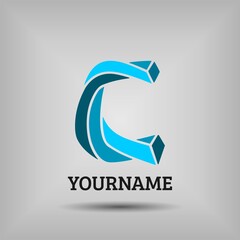 Vector logo Illustration, Abstract emblem, design concept, logo, logotype element for template.
File EPS.