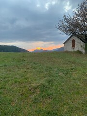 church in the mountains