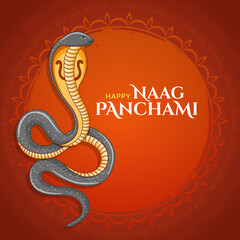 Happy Naag panchami with Snake 