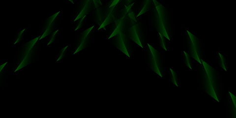 Abstract black and green geometry background