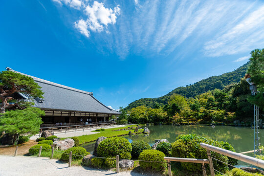 Tenryuji Temple in Kyoto Japan