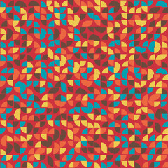 Abstract Geometric Pattern generative computational art illustration