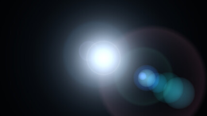 Overlay, flare light transition, effects sunlight, lens flare, light leaks. High-quality stock image of warm sun rays light effects, overlays or golden flare isolated on black background for design