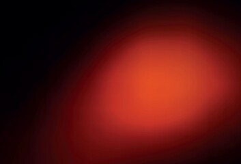 Dark Orange vector blurred shine abstract template.