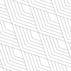 Vector geometric seamless pattern. Modern geometric background with rhombuses.