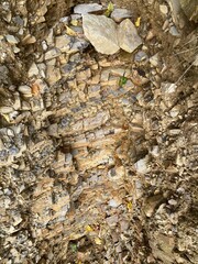 Rock texture structure