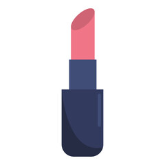 A flat icon of lipstick. Vector illustration on a white background.
