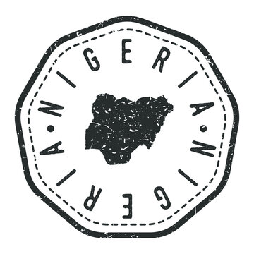 recommend clip art: Nigeria Map Stamp Retro Postmark. Silhouette Postal Passport. Seal Round Vector Icon. Badge Vintage Postage Design.