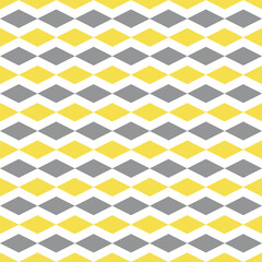 Colors of year 2021 illuminating yellow and ultimate gray simple striped pattern. Abstract geometric horizontal stripes seamless pattern. Geometric design for web and print on textile, fabric, paper