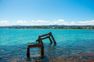 Fototapeta premium Objects in the Ocean
