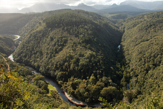 The Map of Africa, Wilderness, Garden Route, Knysna, South Africa.