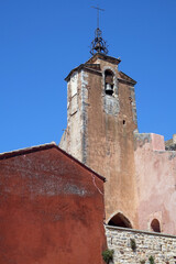 Fototapeta premium Kirche in Roussillon, Provence