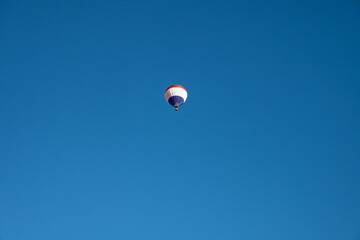 hot air balloon in the sky