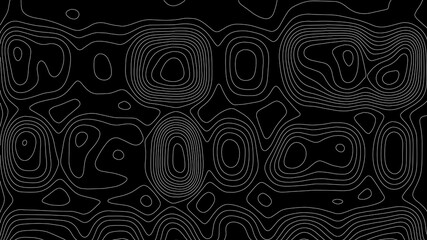 Topographic map background. Line topography map contour background, geographic grid. Abstract vector illustration.