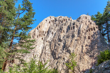 Kartal Kaya is a rock-cult complex from the Iron Age