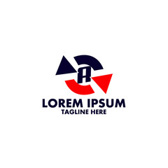 Compass Logo Template vector icon illustration design