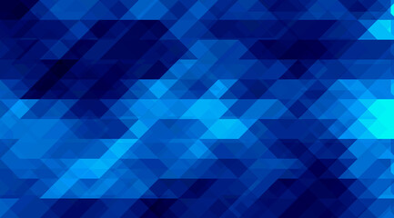 abstract blue trianagle graphic background with multi color tone and overlay effect. blue grid mosaic background, creative design templates. blue polygonal illustration background. digital background.