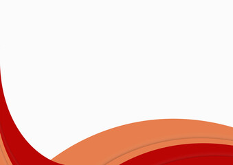 Simple modern abstract wave background for presentation design. Vector illustration design for business corporate presentation, banner, cover, web, flyer, business card, poster, game, texture, slide, 