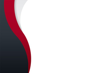 Simple modern abstract wave background for presentation design. Vector illustration design for business corporate presentation, banner, cover, web, flyer, business card, poster, game, texture, slide, 