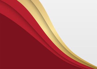 Abstract wave background with corporate gradient color concept. Vector illustration for presentation design, banner, poster, business card, and more