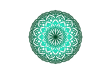 mandala floral circular pattern