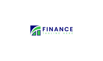 Finance Business Stock Exchange Logo Vector Template