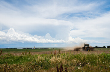 Fototapeta premium Fertilizer Spray