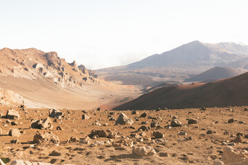 Landscape on Mars (Haleakala Maui, Hawaii, National Park)