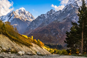 Obraz premium landscape in the mountains
