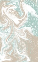 Liquid plasticine natural surface. Abstract mix of muted green and beige colors.  Great for design cover, presentation, invitation, flyer, posters, cards, packaging. Contemporary fluid artwork.