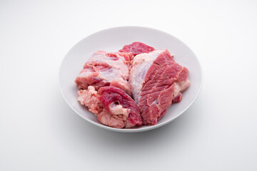 Small pieces of Indonesian local beef