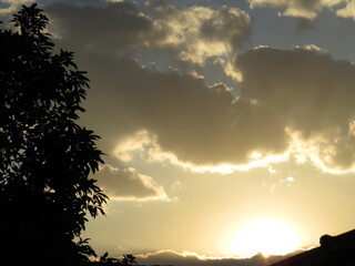 clouds in the sky
