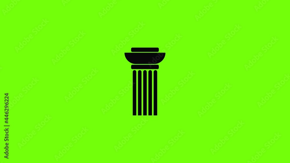 Sticker Continuous column icon animation