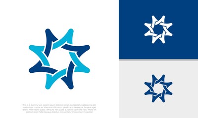 Human Resources Consulting Company, Global Community Logo	