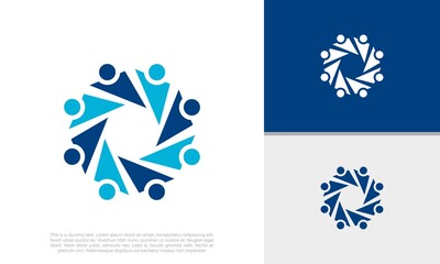 Human Resources Consulting Company, Global Community Logo	