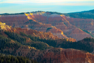 Fototapeta premium Cedar Breaks National Monument at Sunset